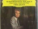 BEETHOVEN Piano Sonatas Nos. 30 & 31 LP Emil Gilels—Rare Orig. in Shrink, on DGG
