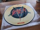 Slayer - Reign in Blood pic disc vinyl LP EX+ 1988 London records