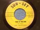 Twisters 45 Sun-Set 501 V Condition This Is The End/Please Come Back