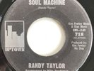 RANDY TAYLOR Soul Machine/Theatre of Broken Hearts UPTOWN RARE 45 Kim Fowley VG+