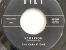 THE CARNATIONS Scorpion/Fireball Mail TILT 45-780 BELL SOUND RARE CLEAN VG+