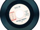 Waylon Jennings/Buddy Holly 45 Rave On/Love Denied A&M rockabilly HEAR 135