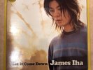 JAMES IHA Let It Come Down LP Analog vinyl record Used Japan