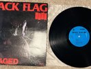 Black Flag Damaged 1981 LP Vinyl 1st Pressing Anti Parent Sticker 9502 SST