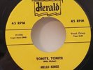 Mello-Kings TONITE-TONITE / DO BABY DO (GREAT DOO WOP 45)#502 PLAYS VG+ TO VG++