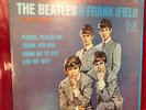 LP -THE BEATLES & Frank Ifield On stage - vee jay 1085  older reissue