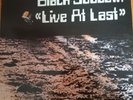 Black Sabbath Vinyl LP, Live At Last , White Label Test Pressing, UK PS