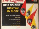 THE CHIFFONS He's So Fine - 1963 1st Press Laurie Mono LP - BEAUTIFUL EX
