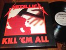 METALLICA KILL EM ALL LP NM NEAR MINT US MEGAFORCE VINYL SPEED METAL 1983