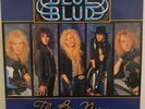 BLUE BLUD The Big Noise 1989 LP GLAM/HAIR METAL HARD ROCK RARE VINYL