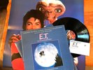 Michael Jackson E.T. 1982 Vinyl LP Record Box Set w/Book POSTER & Insert card