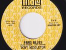 TONY MIDDLETON Paris Blues STUNNING COND orig US promo 45 northern soul r&b HEAR