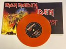 Iron Maiden - Number Of The Beast  7” Red Vinyl & Poster