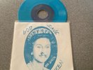 Sex Pistols God Save The Queen Blue Vinyl Poster Eyes 7”  Single Ex Condition