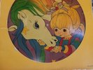 RAINBOW BRITE Paint a Rainbow in Your Heart LP Picture Disc Record 1984 Hallmark