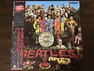 THE BEATLES Japan Mono Import Red Vinyl SGT PEPPERS Japanese OBI Audiophile Rare