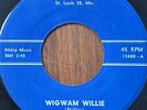 CARL PHILLIPS Wigwam Willie BOBBIN ROCKABILLY 45 1959 PRESS VG+ RARE
