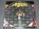 ANTHRAX Among The Living LP Picture Disc 1987 w. Printed Inner