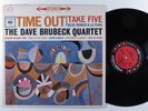 DAVE BRUBECK QUARTET Time Out COLUMBIA LP 6-eye b