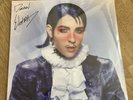 DORIAN ELECTRA SIGNED FLAMBOYANT BLUE WHITE SWIRL LP VINYL