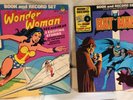 Batman & Wonder Woman Peter Pan Vinyl Records 1976 (*Nice*)