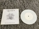 Queen “The Show Must Go On” 1994 Italy White vinyl 7 inch + Insert