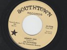 GARAGE ROCKABILLY 45 - JIM DICKINSON -  MONKEY MAN - HEAR -1966 PROMO SOUTHTOWN