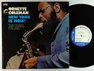 Ornette Coleman - New York Is Now LP - Blue Note Stereo VG+