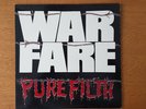 WARFARE - PURE FILTH Vinyl LP RARE 1984 Neat Records Thrash Metal Ex condition