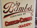 CHEECH And CHONG 1972 Vinyl Record Album  BIG BAMBU  W ROLLING PAPER