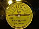 CARL PERKINS   BLUE SUEDE SHOES   SUN 234   78 RPM EXCELLENT