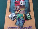 Alice Cooper - From the Inside Record Shop Promo Poster 1978 very Rare
