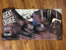 VINTAGE 80s AGENT ORANGE THIS IS THE VOICE LP SIGNED POSTER SURF SKATE PUNK ROCK