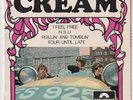 CREAM * I Feel Free * 1966 French EP * Eric CLAPTON * FREAKBEAT PSYCH *