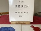 New Order Substance Double LP Vinyl Embossed 1987 First Edition  Factory 200 Ex*