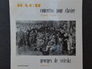 Georges DE SVIRSKY - BACH - Piano concertos - DUCRETET THOMSON 300 C 111 / Ex
