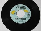 RARE GENE VINCENT THE NIGHT IS SO LONELY / RIGHT NOW 45 RPM PROMO - 1960 Capitol