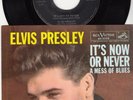 ELVIS PRESLEY - IT'S NOW OR NEVER - ORIGINAL 45 WPS -GREAT SHAPE - JUKEBOX STRIP