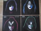 4 LP von KISS Peter Kriss, Gene Simmons, etc. mit Poster