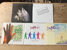 5 Genesis Vinyl LP Seconds Out Three Sides Live Invisible Touch The Way We Walk