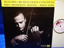 @HMV ASD 264 *WHITE/GOLD* RUDOLF KEMPE* BRAHMS VIOLIN CTO* BPO /MENUHIN* NM