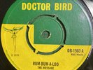 THE MESSAGE Rum-Bum-A-Loo Drummer Boy  DOCTOR BIRD DB1503 1970 7” Vinyl B&C