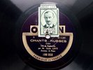 Andre Levy Violin Chants Russes (Lalo) 78 RPM Odeon 166.050