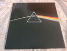 Vintage Vinyl Record Pink Floyd Darkside Of The Moon 1973 with Poster