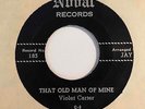Song Poem 45 VIOLET CARTER That Old Man Of Mine/Wonderful Thing Called Love HEAR