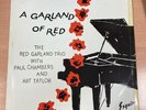 RED GARLAND TRIO - A GARLAND OF RED - UK LAM FLIP ESQUIRE LP - 32-046