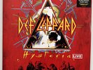 DEF LEPPARD-Hysteria Live At O2 Arena 2xLP Crystal Clear 180g Vinyl EX Condition