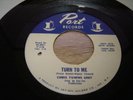 Rare Uptempo Northern Soul dancer Chris Towns Unit Turn to me Port records 1967