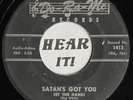 Halloween Rockabilly Popcorn 45 LENNY DAVIS Satan's Got You DO-RA-ME mp3 obscure