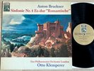 BRUCKNER Symphony No.4 OTTO KLEMPERER 1960s gold HMV STEREO MINT